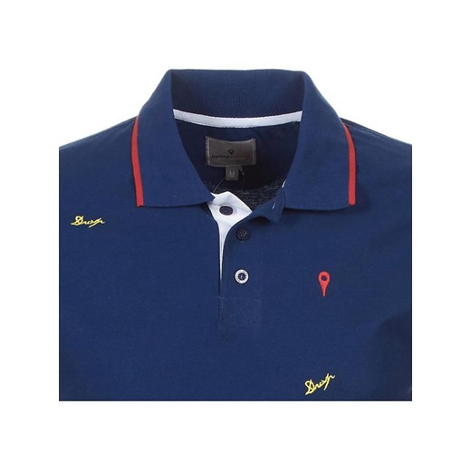 Peak Mountain Koszulka polo &quot;Clamar&quot; w kolorze granatowym Peak Mountain L Limango Polska