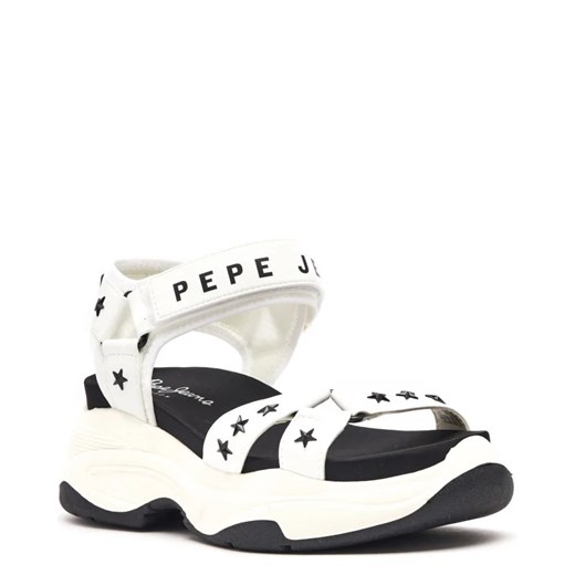 Pepe Jeans London Sandały GRUB STAR 37 okazyjna cena Gomez Fashion Store