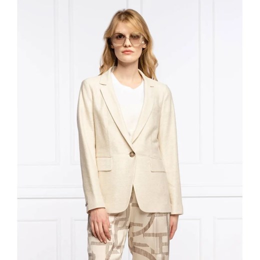 Peserico Lniany żakiet GIACCA DONNA | Regular Fit Peserico 36 promocyjna cena Gomez Fashion Store