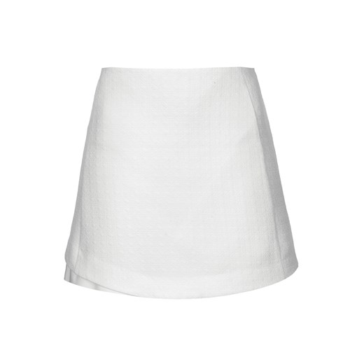 Textured Basketweave Pelmet Skirt topshop bialy spódnica