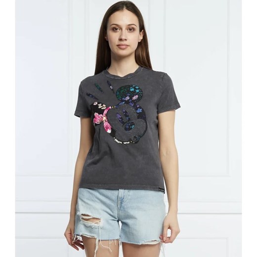Desigual T-shirt MICKEY | Regular Fit Desigual S okazyjna cena Gomez Fashion Store