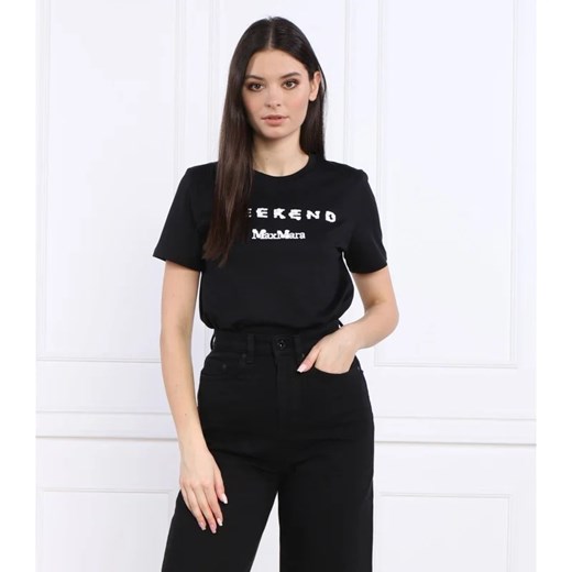 Weekend MaxMara T-shirt | Regular Fit Weekend Maxmara M wyprzedaż Gomez Fashion Store