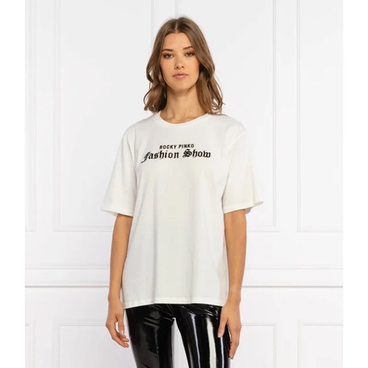 Pinko T-shirt AMASIA | Classic fit Pinko M wyprzedaż Gomez Fashion Store