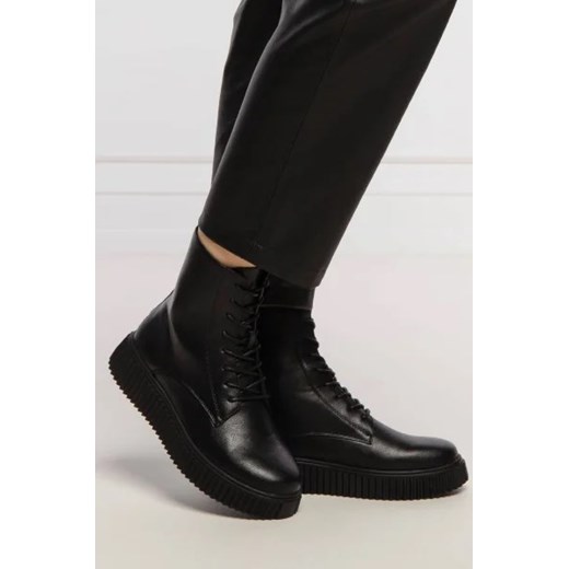 Twinset Actitude Botki | z dodatkiem skóry Twinset Actitude 40 promocyjna cena Gomez Fashion Store