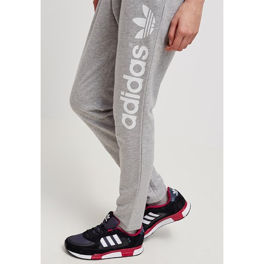 adidas Originals Spodnie treningowe medium grey heather zalando szary elastyczne