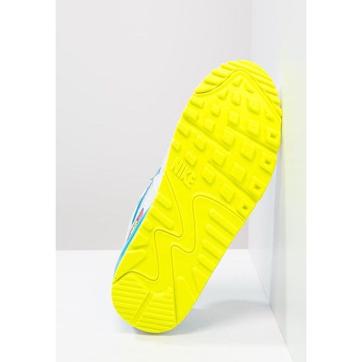 Nike Sportswear AIR MAX 90 2007 Tenisówki i Trampki white/blue lagoon/volt/clearwater zalando zolty mały