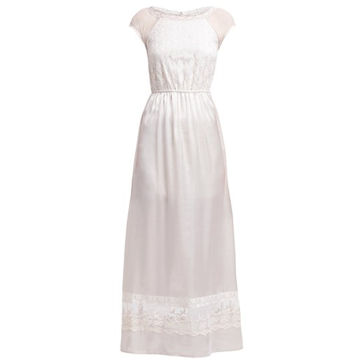 Miss Selfridge Suknia balowa nude zalando bialy abstrakcyjne wzory