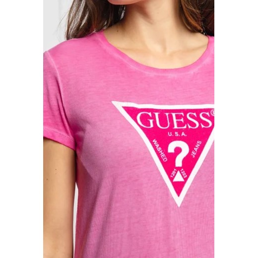 GUESS JEANS T-shirt LAVINIA | Regular Fit S promocja Gomez Fashion Store
