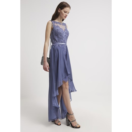 Luxuar Fashion Suknia balowa graublau zalando niebieski długie