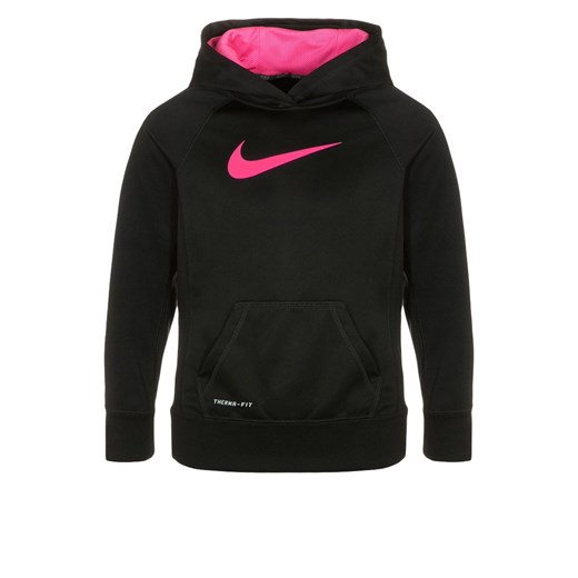Nike Performance KO 2.0 Bluza z kapturem black/pink pow zalando czarny abstrakcyjne wzory