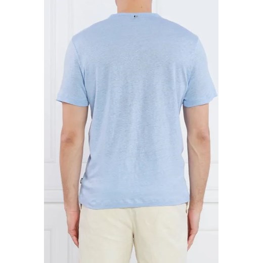 BOSS Lniany t-shirt Tiburt | Regular Fit XL wyprzedaż Gomez Fashion Store