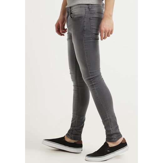 New Look Jeansy Slim fit grey zalando szary jeans