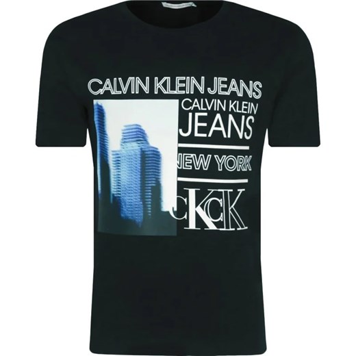 CALVIN KLEIN JEANS T-shirt CITY | Regular Fit 140 promocyjna cena Gomez Fashion Store