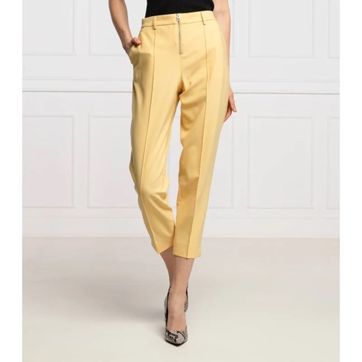 Calvin Klein Spodnie | Regular Fit | mid waist Calvin Klein 36 promocja Gomez Fashion Store