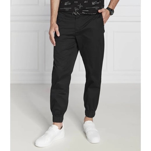 Armani Exchange Spodnie jogger | Regular Fit Armani Exchange 33 wyprzedaż Gomez Fashion Store