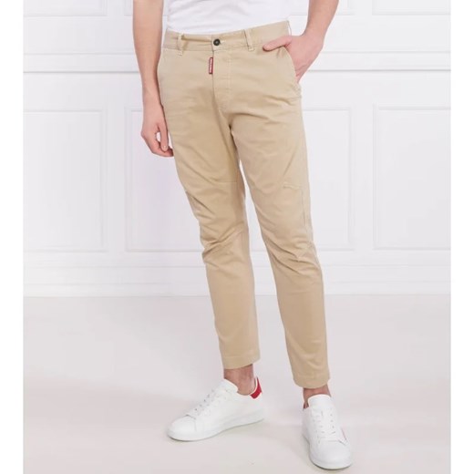 Dsquared2 Spodnie chino Sexy | Regular Fit Dsquared2 50 Gomez Fashion Store