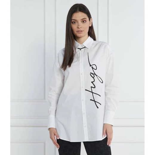 HUGO Koszula Estelia | Relaxed fit 40 Gomez Fashion Store