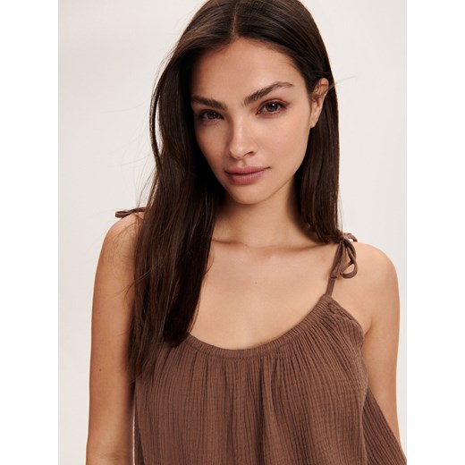 Bluzka damska Reserved z tkaniny 