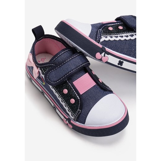 Granatowe Trampki Chalinix 30 wyprzedaż born2be.pl