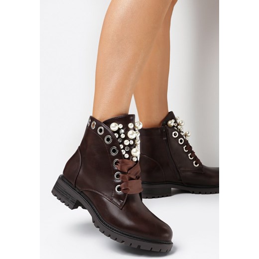 Botki Born2be jesienne casualowe 