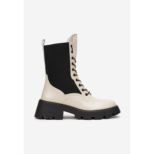 Workery damskie Born2be z zamkiem jesienne 