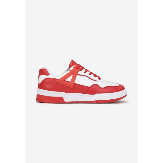 Buty sportowe damskie Born2be sneakersy na płaskiej podeszwie sznurowane
