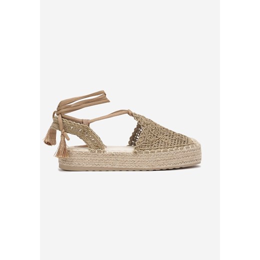 Espadryle damskie Born2be z klamrą 