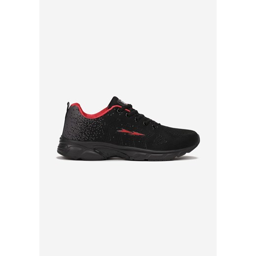 Czarno-Czerwone Buty Sportowe Akisisia 44 promocyjna cena born2be.pl