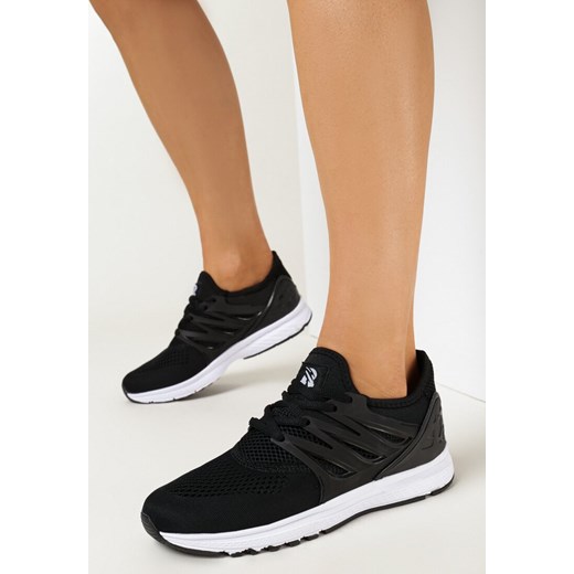 Czarne Buty Sportowe Blossom Spring 40 promocja born2be.pl
