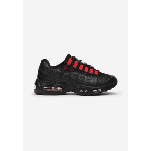 Czarno-Czerwone Buty Sportowe Caliseise 36 promocja born2be.pl