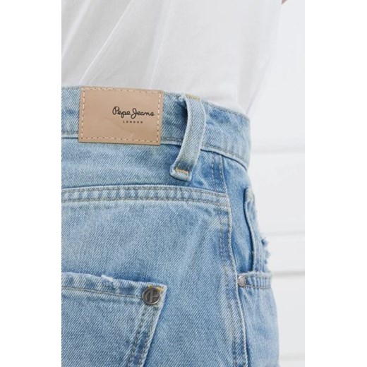 Pepe Jeans London Szorty Rachel | Regular Fit | denim 24 Gomez Fashion Store promocja