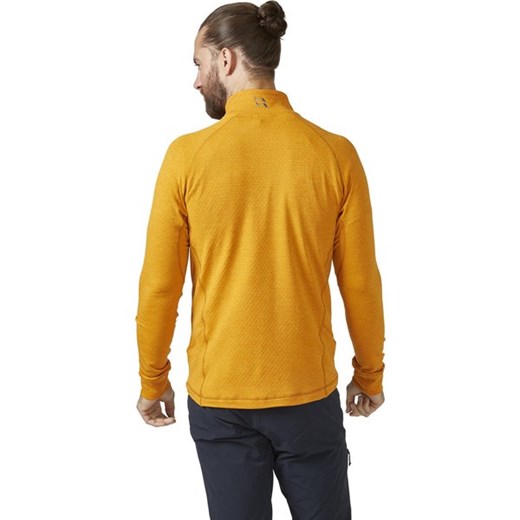 Bluza męska pomarańczowy sportowa polarowa