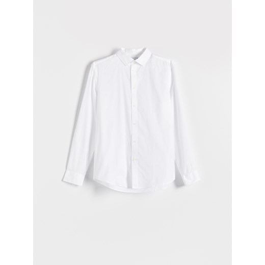 Reserved - Bawełniana koszula regular fit - Biały Reserved L Reserved