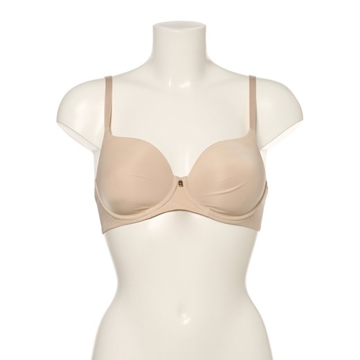 Triumph Damski biustonosz z fiszbinami Kobiety Sztuczne włókno cielisty jednolity ze sklepu vangraaf w kategorii Biustonosze - zdjęcie 156834768