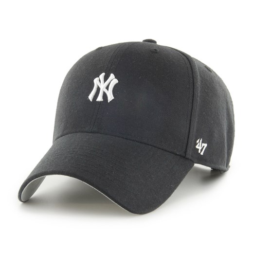 Czapka z daszkiem uniseks 47 Brand New York Yankees Base Runner Snap - czarna ze sklepu Sportstylestory.com w kategorii Czapki z daszkiem damskie - zdjęcie 156840418