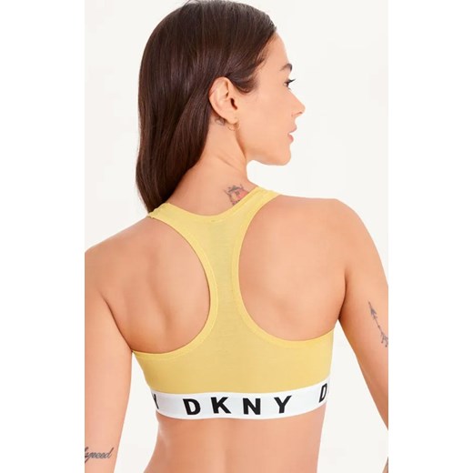 DKNY bawełniany biustonosz top DK4519, Kolor żółty, Rozmiar S, DKNY ze sklepu Primodo w kategorii Biustonosze - zdjęcie 156842275