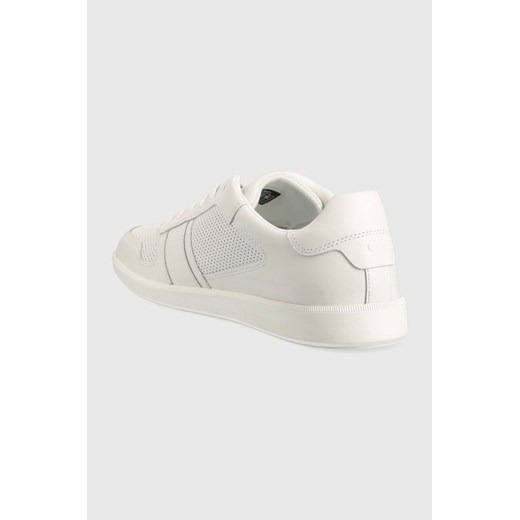 Buty sportowe męskie Calvin Klein białe skórzane sznurowane 