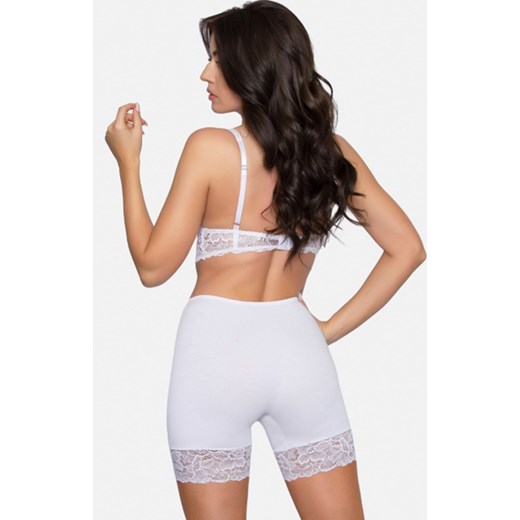 Majtki damskie białe z nogawkami przeciw otarciom 188, Kolor biały, Rozmiar M, Babell ze sklepu Intymna w kategorii Majtki damskie - zdjęcie 156885147