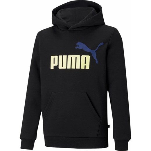 Bluza juniorska ESS+ 2 Col Big Logo Hoodie Puma Puma 128cm SPORT-SHOP.pl wyprzedaż