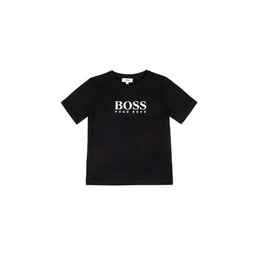 Boss T-Shirt J25P13 M Czarny Regular Fit 5Y MODIVO