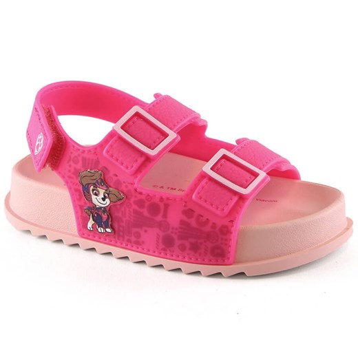 Komfortowe sandałki dziewczęce pachnące różowe Psi Patrol Zaxy JJ385015 07GR21BR ze sklepu ButyModne.pl w kategorii Buciki niemowlęce - zdjęcie 156893197