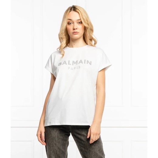 Balmain T-shirt | Regular Fit S promocja Gomez Fashion Store
