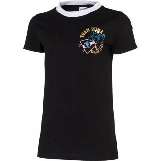 Koszulka dziewczęca Sesame Street Puma ze sklepu SPORT-SHOP.pl w kategorii Bluzki dziewczęce - zdjęcie 156915027