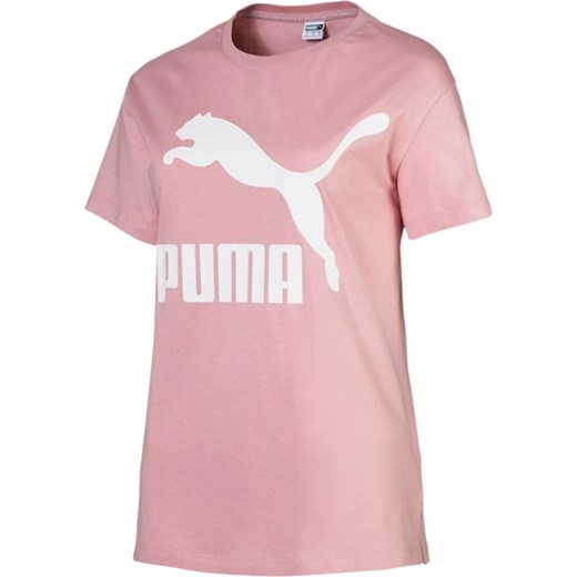 Koszulka damska Classics Contrast Logo SS Tee Puma Puma M promocja SPORT-SHOP.pl