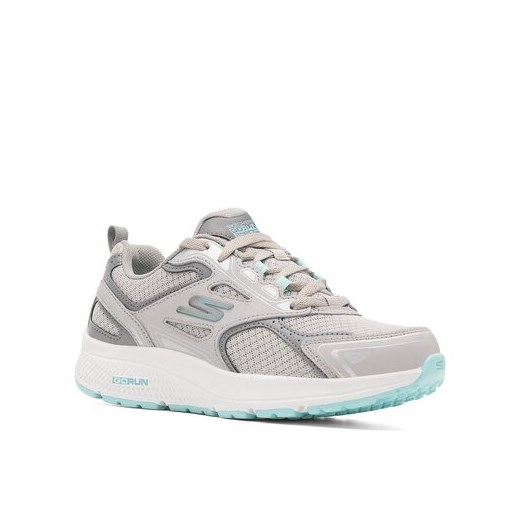 Buty sportowe damskie Skechers sznurowane szare