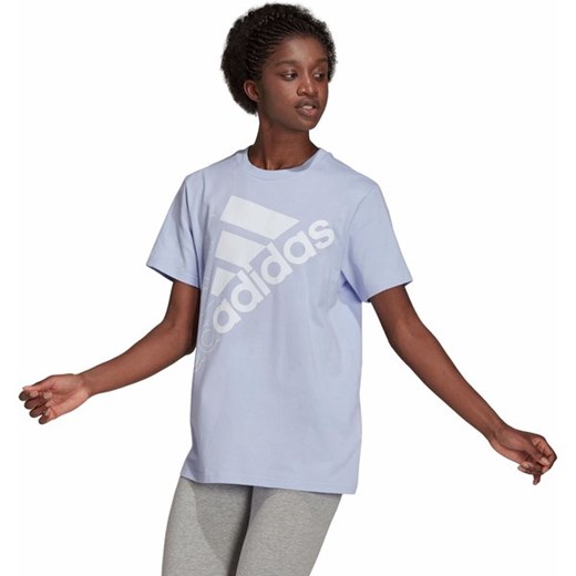 Koszulka damska Brand Love Slanted Logo Boyfriend Tee Adidas ze sklepu SPORT-SHOP.pl w kategorii Bluzki damskie - zdjęcie 156947937