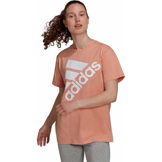 Koszulka damska Brand Love Slanted Logo Boyfriend Tee Adidas ze sklepu SPORT-SHOP.pl w kategorii Bluzki damskie - zdjęcie 156948115