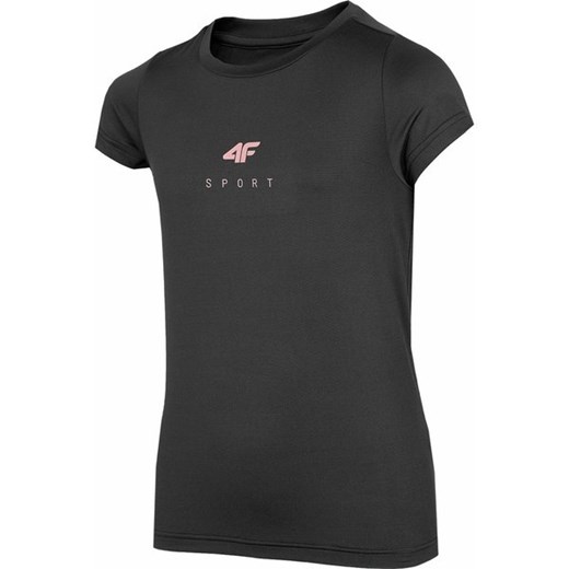 Koszulka dziewczęca HJZ22 JTSDF001 4F ze sklepu SPORT-SHOP.pl w kategorii Bluzki dziewczęce - zdjęcie 156956846