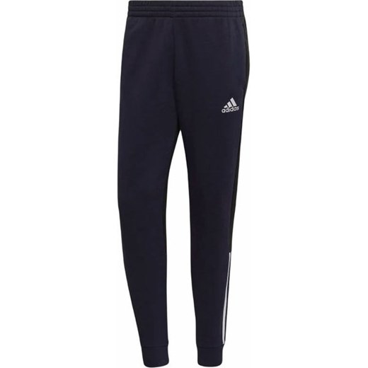 Spodnie dresowe męskie Essentials Fleece Colorblock Adidas ze sklepu SPORT-SHOP.pl w kategorii Spodnie męskie - zdjęcie 156957417