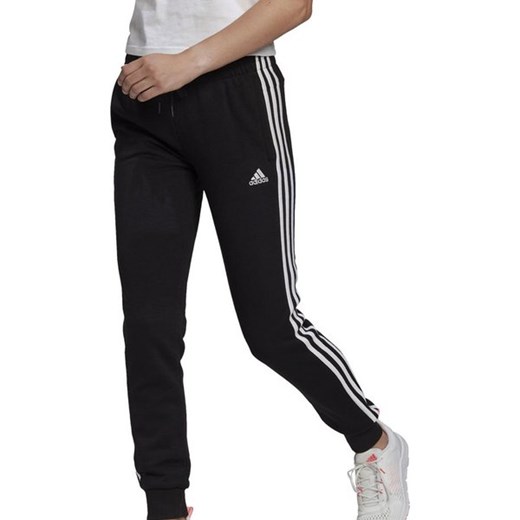 Spodnie dresowe damskie Essentials Slim Tapered Cuffed Adidas M okazja SPORT-SHOP.pl